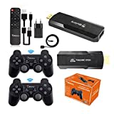 XUXL Consoles de Videogame, 4K 2,4G Wireless 10.000 jogos 32/64GB Retro  Classic Gaming Gamepads Controlador da família de TV para PS1/GBA/MD